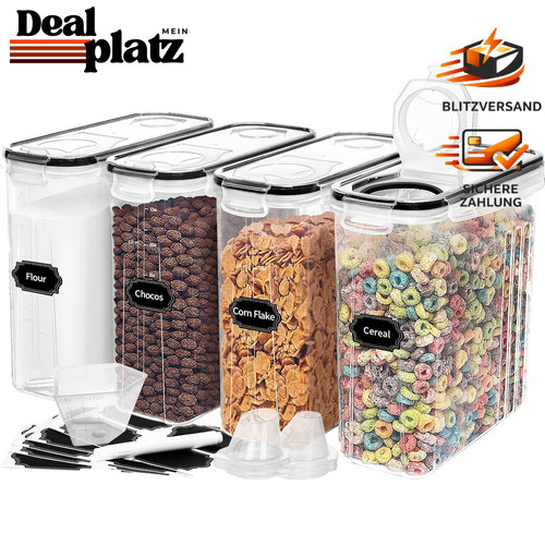 Vorratsdosen set bpa frei - 4l, bpa-frei