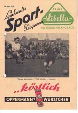 Fussball-Programmheft  58/59