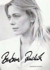 original signiertes Autogramm von Barbara Rudnik