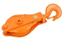 4t Umlenkrolle Klappkloben Drahtseile bis 22mm Druchmesser Umlenkrolle W0727