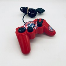 Sony Playstation 2 PS2 Controller Big Ben Bayern München Design Gamepad rot