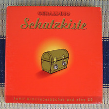 CD GERALDINO - Schatzkiste (+ 12 Mini-Liederbücher!!!) # ab 5 # sehr gut
