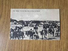 Postkarte Capo Zarrug Karawane