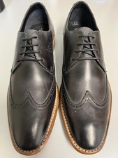Herren-Schuhe, Echt Leder Business-Schuhe Klassische Schnür-Oxfords Brogues  