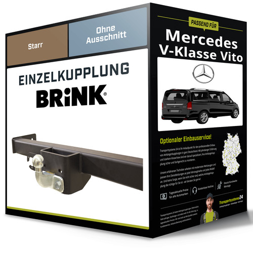Starre anhängerkupplung für - starre,