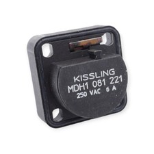 Kissling MDH1 081 221 Micro Switch 2250VAC 6A      VPE 2 Stück