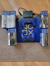 PS4 Playstation 4 Slim Konsole 500GB + 1TB Limited Edition 2 Controller + Spiele