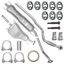 set Auspuffanlage Auspuff für