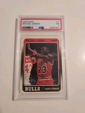Michael Jordan 1988 Fleer PSA
