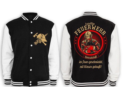 Feuerwehr collegejacke - feuerwehr, 2