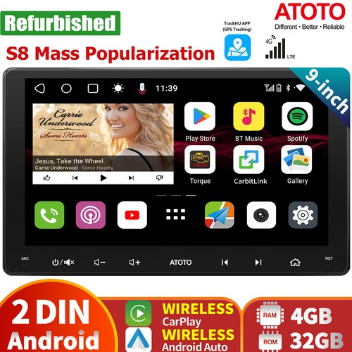 Atoto doppel din android - atoto, 9"