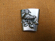 Birkhahnfederhülse XXL Hutschmuck  Barthülse  Trachtenhut  Barthalter  Saubart  