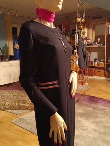 Modernes strick kleid - strick,