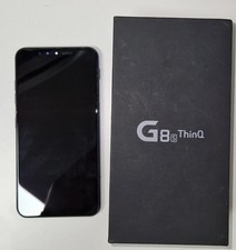 LG G8S ThinQ LMG810EAW - 128GB - Mirror Black - (Ohne Simlock) (Dual-SIM)