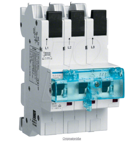 Hager sls schalter hts363e - sls-schalter, 3p