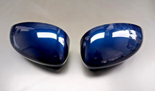 Orig. FIAT 500 Abarth Außenspiegelkappe Rechts & Links Blau SET 735412291 / 88