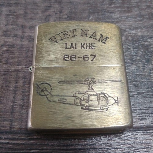 Zippo vietnam rare chopper - vietnam,