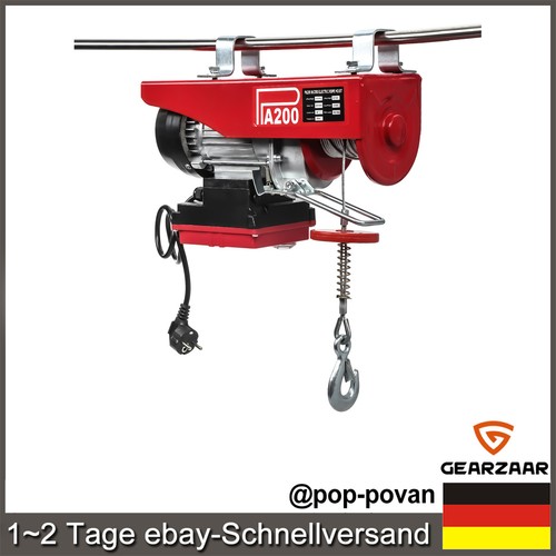 Elektrische seilwinde 100kg - elektrische,