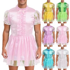 DE Herren Sissy Satin