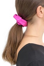 Haargummi Scrunchies Holo dezent schimmernd elastisch breit Zopfband Armband