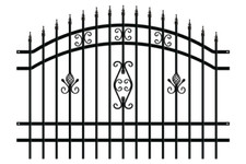 Metallzaun Zaunfeld Gartenzaun