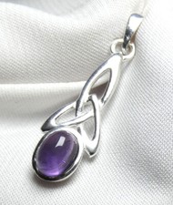Amethyst Anhänger 925 Silber