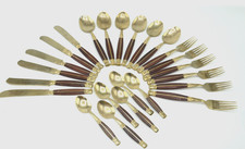 BESTECK Besteckset Brauner