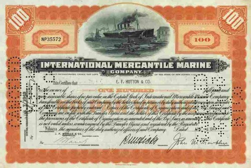 Titanic imm mercantile marine - titanic,