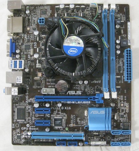 Asus p8h61 usb3 mit cpu - asus,