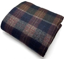 Mehrfarbig Karo Wolle