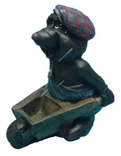 Design maulwurf figur - design, garten