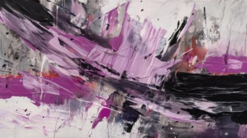 Wandbild der abstrakte - der,