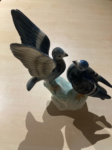 Midcentury figur taubenpaar - midcentury,