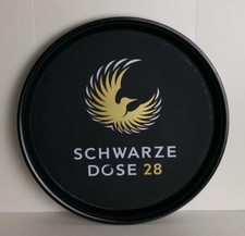 Schwarze Dose 28 Tablett, schwarz, Energydrink, Kellnertablett, Bar, Party,