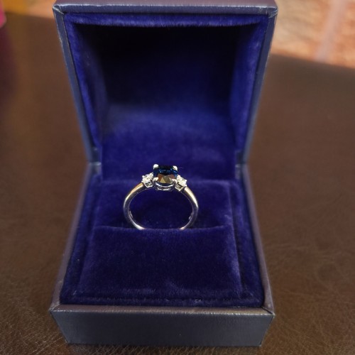 Platin ring saphir - ring, und
