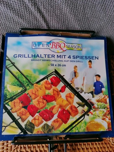 Grillhalter mit spiessen - 4,