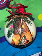 Schöne Deko Weihnachtskugel gross