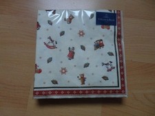 20 Servietten Villeroy & Boch Toy Specials Streumotive Weihnachten V & B Neu