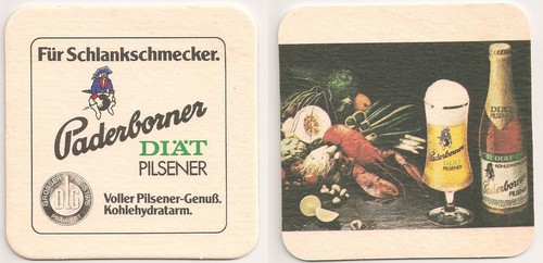 Paderborner alter bierdeckel - -,