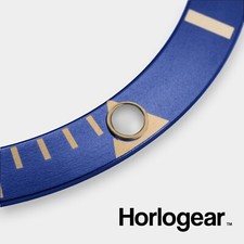 HORLOGEAR Blue/Gold Bezel