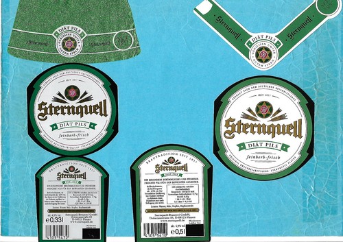 Bieretiketten der sternquell - 7,