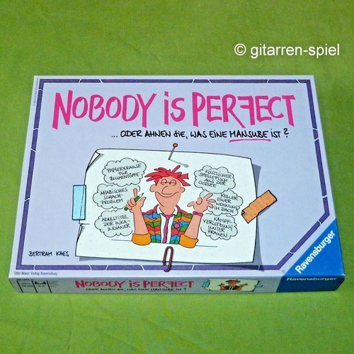Unbespielt nobody perfect - unbespielt:,