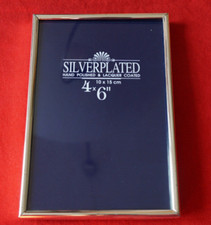 Bilderrahmen 10x15cm versilbert