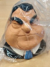 Schleich Quetschkopf Knautschfigur Politiker franz josef Strauss  Figur 1988 K36