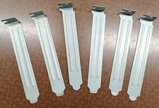 Slotblenden / Slotbleche / Abdeckbleche, 6 Stück Set für PCs, versch. Ausführung