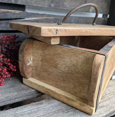 Rustikale ziegelbox mit - 💕,