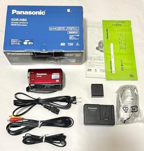 Panasonic sdr h80 - panasonic, rot