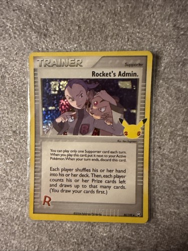 Pokemon karte rocket - rocket's, admin