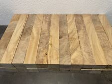 2 Stück Olivenholz 2,8cm x 2,8cm x 20cm Drechselholz Kanteln Messergriff