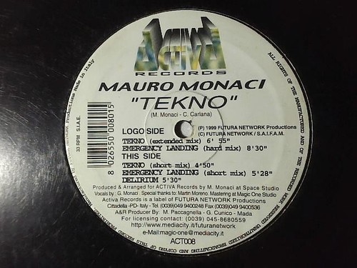 Mauro monaci tekno - monaci,